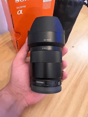 Lente Sony 55mm 1.8 Zeiss Sonnar T* - Full Frame - Image 4