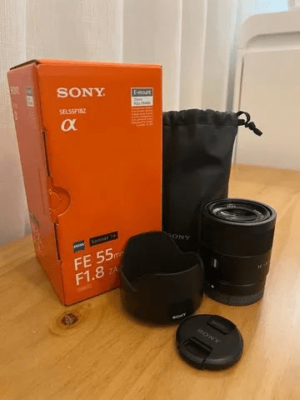 Lente Sony 55mm 1.8 Zeiss Sonnar T* - Full Frame