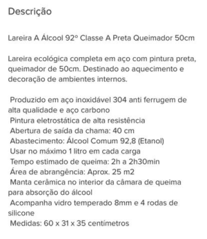 Lareira ecológica Classe A - Image 4