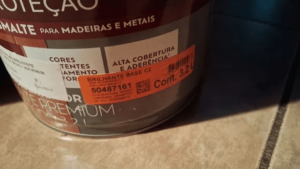 02 galões Suvinil Esmalte Brilhante MARROM