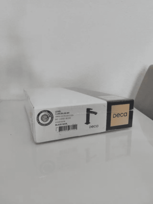 Torneira deca 1193 Level Black Noir