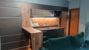 Conjunto copa com bancada