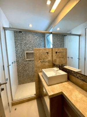 Apartamento com 2 dormitórios para alugar, 97 m² por R$ 5.616,01/mês - Passo d'Areia - Por - Image 20