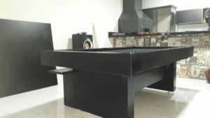 Mesa Sedução Tecido Preto 2 pés Mod. 893VK9YX