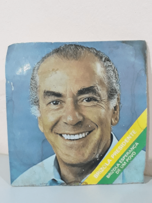 Long Play ( LP de vinil )antigo do candidato Leonel Brizola à Presidência