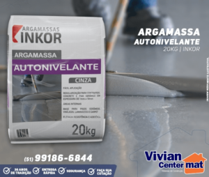 Argamassa Autonivelante | 20kg | Inkor