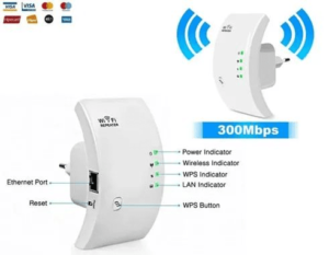 Repetidor Wi-fi, Amplificador W0419 Wireless 300mbps Parede - Image 5