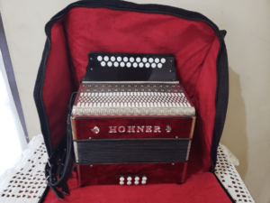 Acordeon Hohner Gaita Ponto  Do e Fa