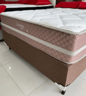 Colchão Herval Maxspring Livorno + Base Box Casal 138x188x68 - Select Colchões - Image 2