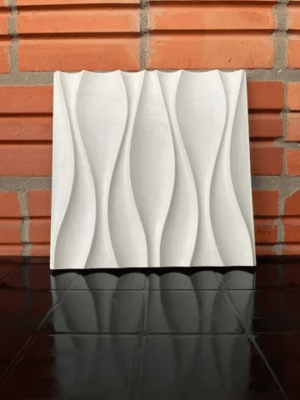 Placa de gesso 3D modelo DUNAS