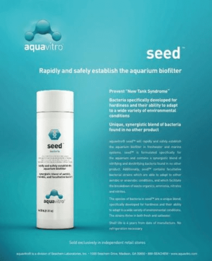 Aquavitro Seed 350ml Super Acelerador Biológico p/ Aquário - Image 2