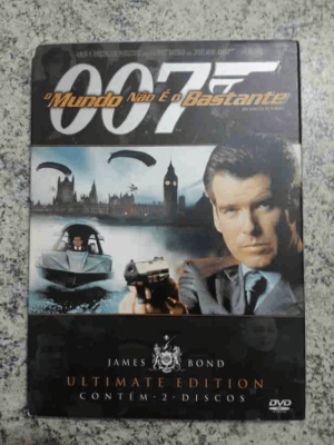 DVD 007 O Mundo Não é o Bastante