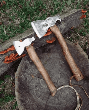 Kit 2 Machadinhas Js Originais Restauradas Cabo Em Guajuvira