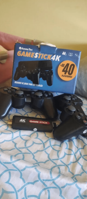 Game stick 4k HDMI direto na TV