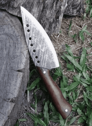 Faca Rústica Militar Artesanal Para Carne Peixe Caça E Pesca