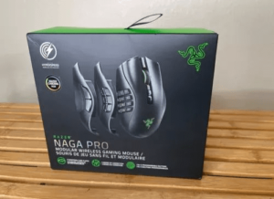Mouse Razer Naga Pro Chroma Optical Switch 20 Botões 20k Dpi