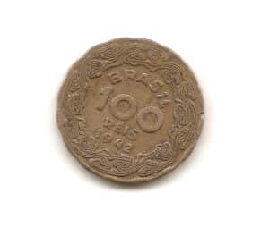 Três moedas antigas Brasileiras.- Cód. 169 - - Image 2