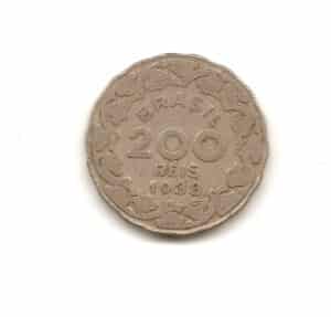 Três moedas antigas Brasileiras.- Cód. 169 - - Image 5